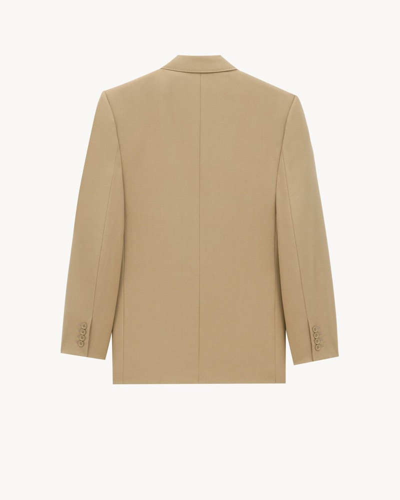 JACKET IN WOOL GABARDINE 3