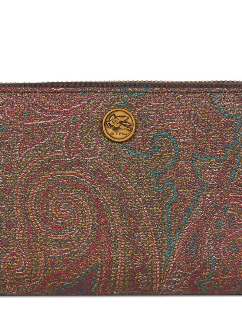 Arnica paisley-print zip-around wallet 4