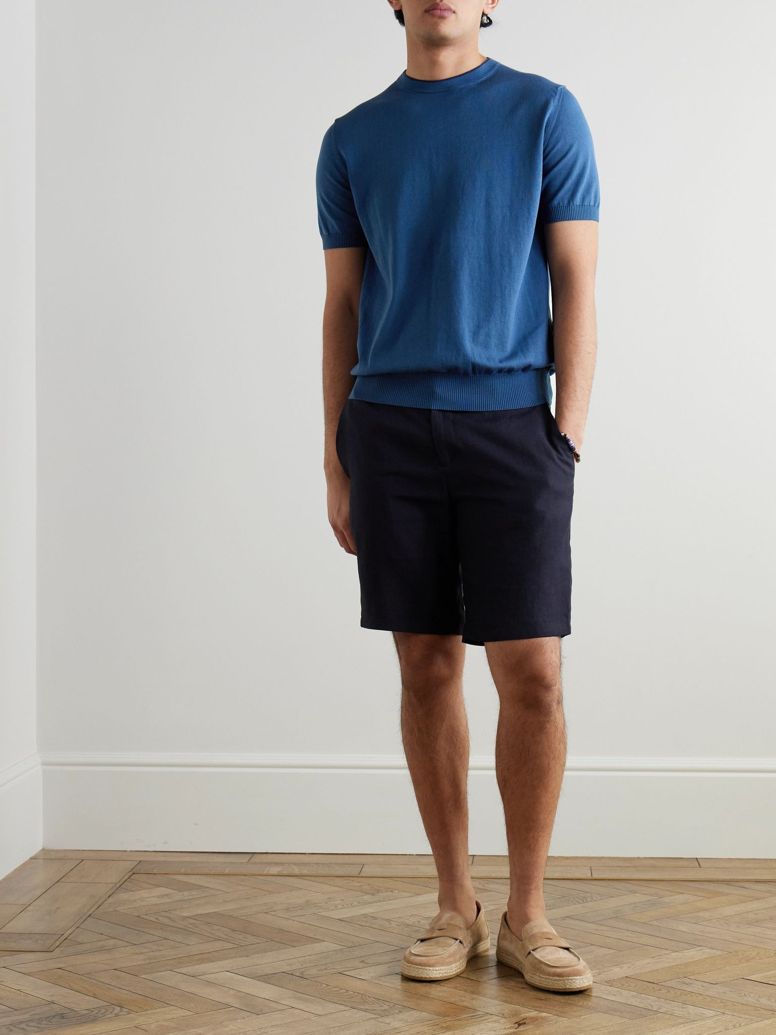 Cotton T-Shirt Blue - 2
