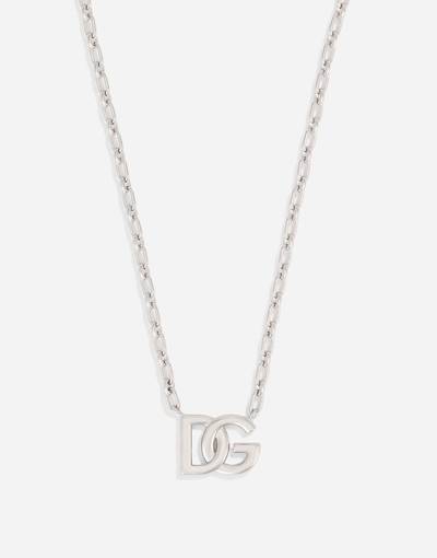 Dolce & Gabbana Chain choker with DG logo outlook