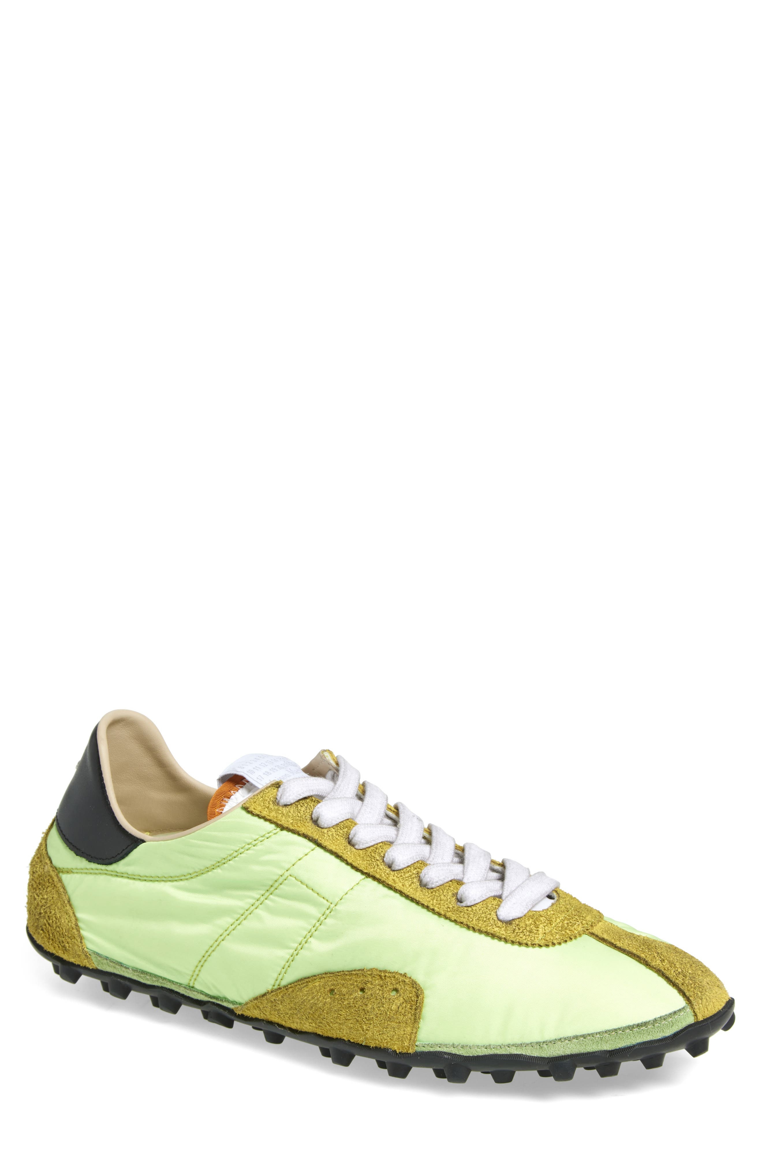 Maison Margiela Sprinters Sneaker in Butterfly Green/Black/Green at Nordstrom - 1