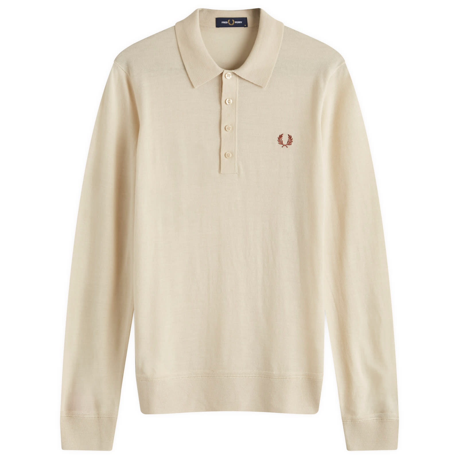 Fred Perry Long Sleeve Knit Polo - 1