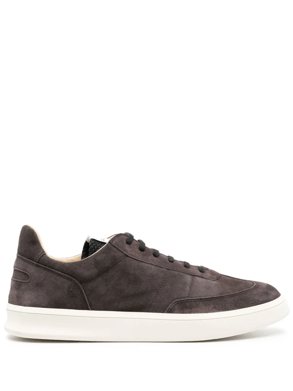 logo-patch low-top sneakers - 1
