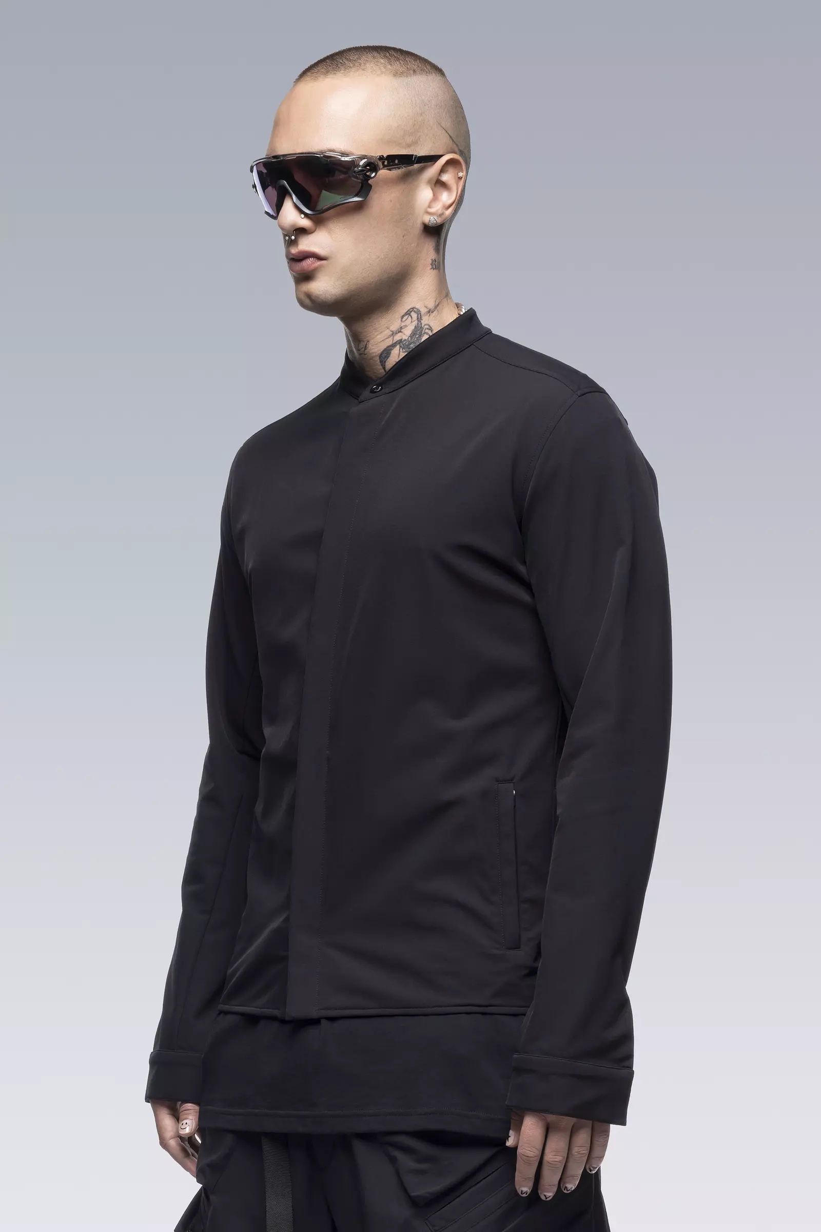 LA6K-DS schoeller® Dryskin™ Long Sleeve Press Button Shirt - 6