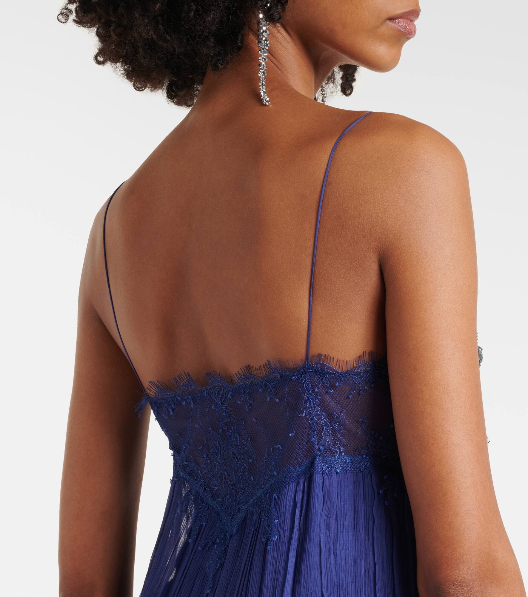 Kenda embellished chiffon maxi dress - 6