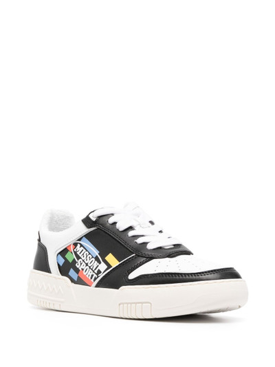 Missoni Sport leather trainers outlook