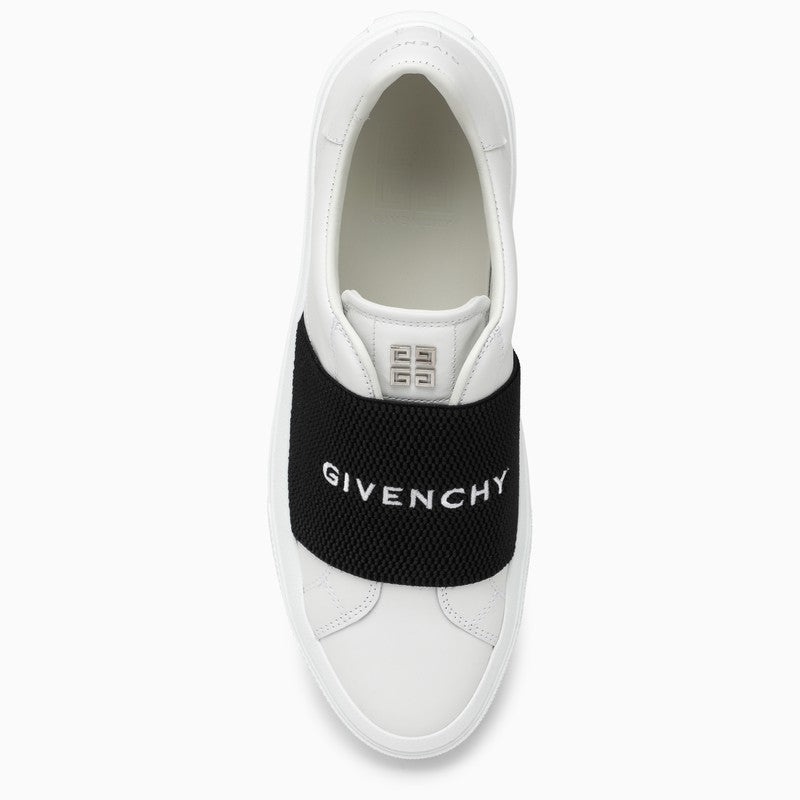 Givenchy White Sneakers With Logo Band Men - 3