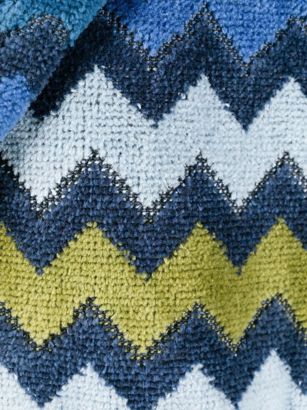 Warner zigzag-pattern bathrobe - 3