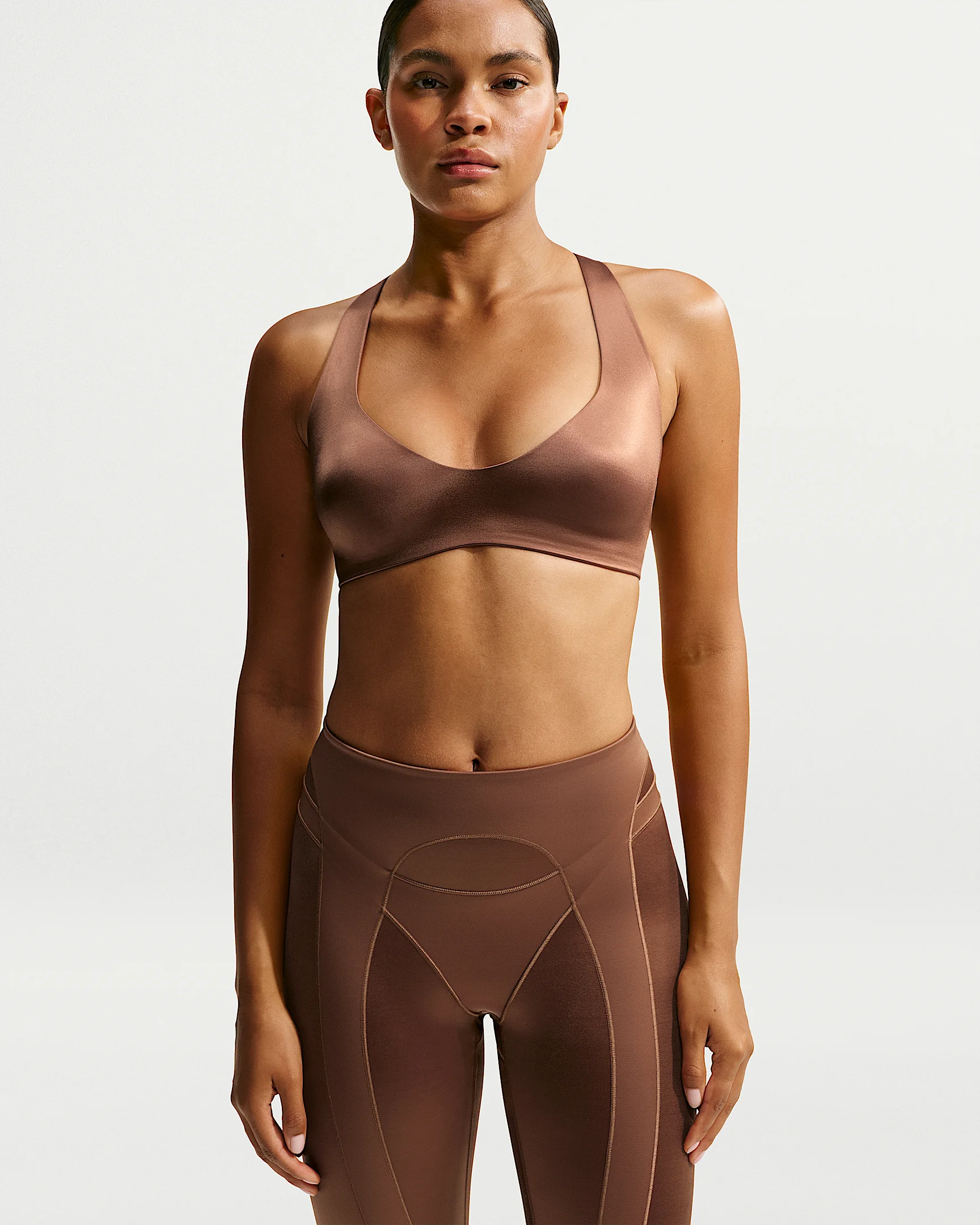 NikeSKIMS Satin Shine Women's Plunge Bra - 1