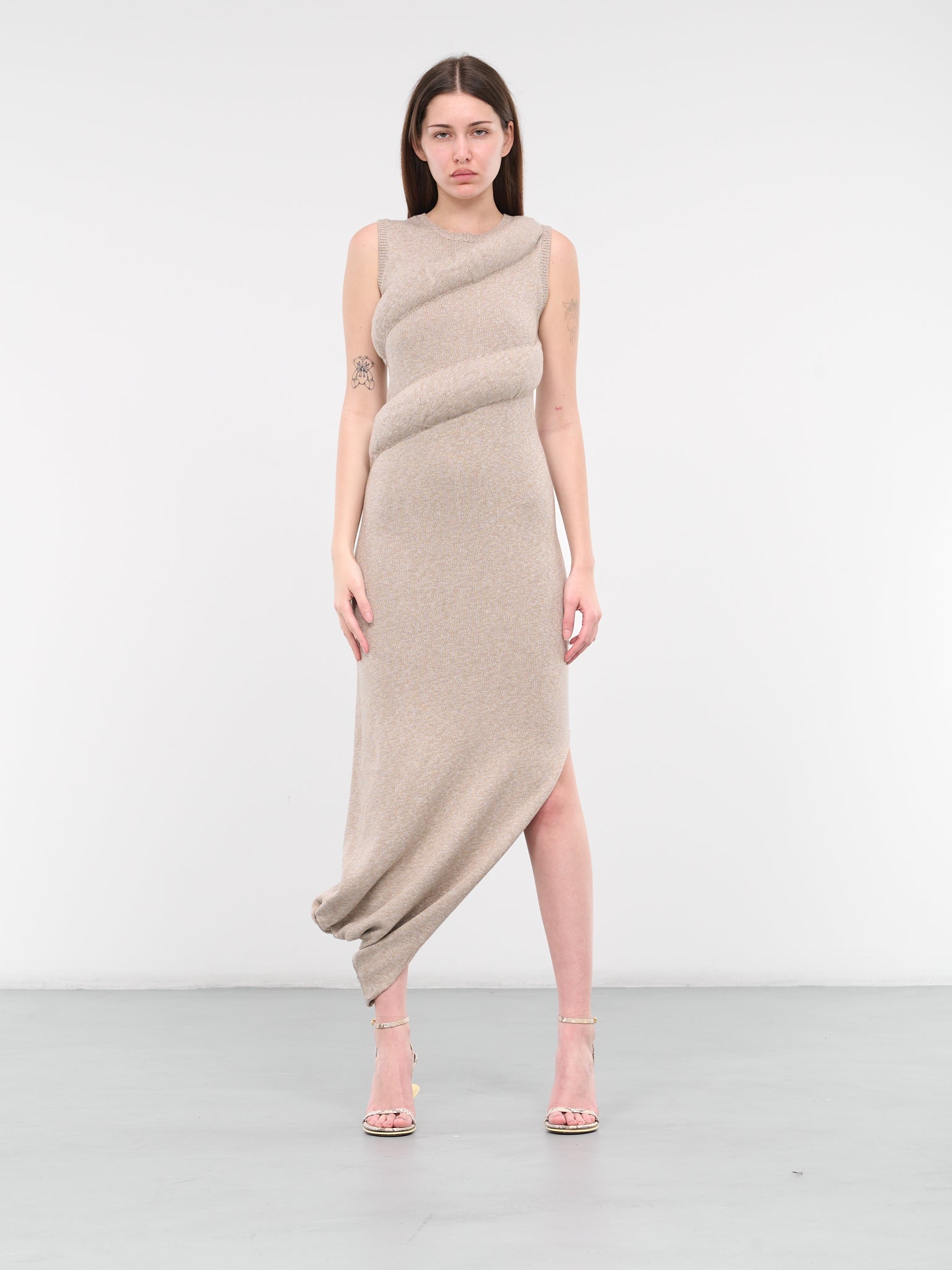 ワンピース J W ANDERSON DRESS (JD0043PG1717 830) JW Anderson Twisted detail strap dress | The Fashion Square