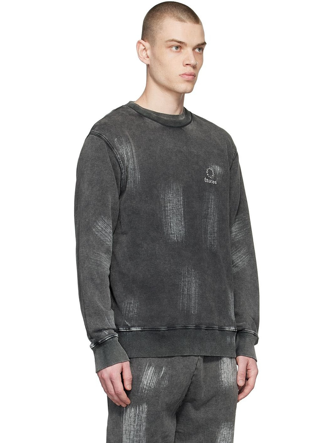 SSENSE Exclusive Black Organic Cotton Sweatshirt - 2