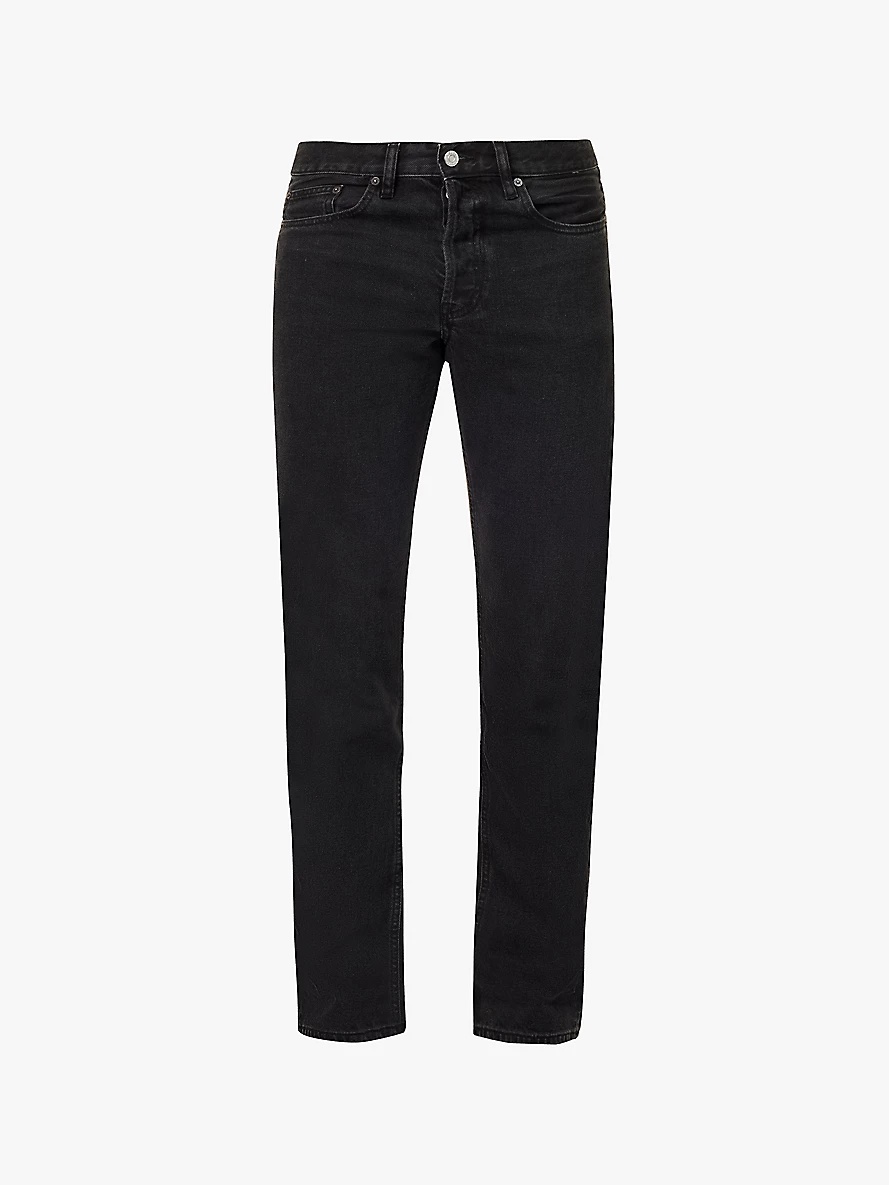 L’Homme slim-fit slim-leg cotton-blend denim jeans - 1
