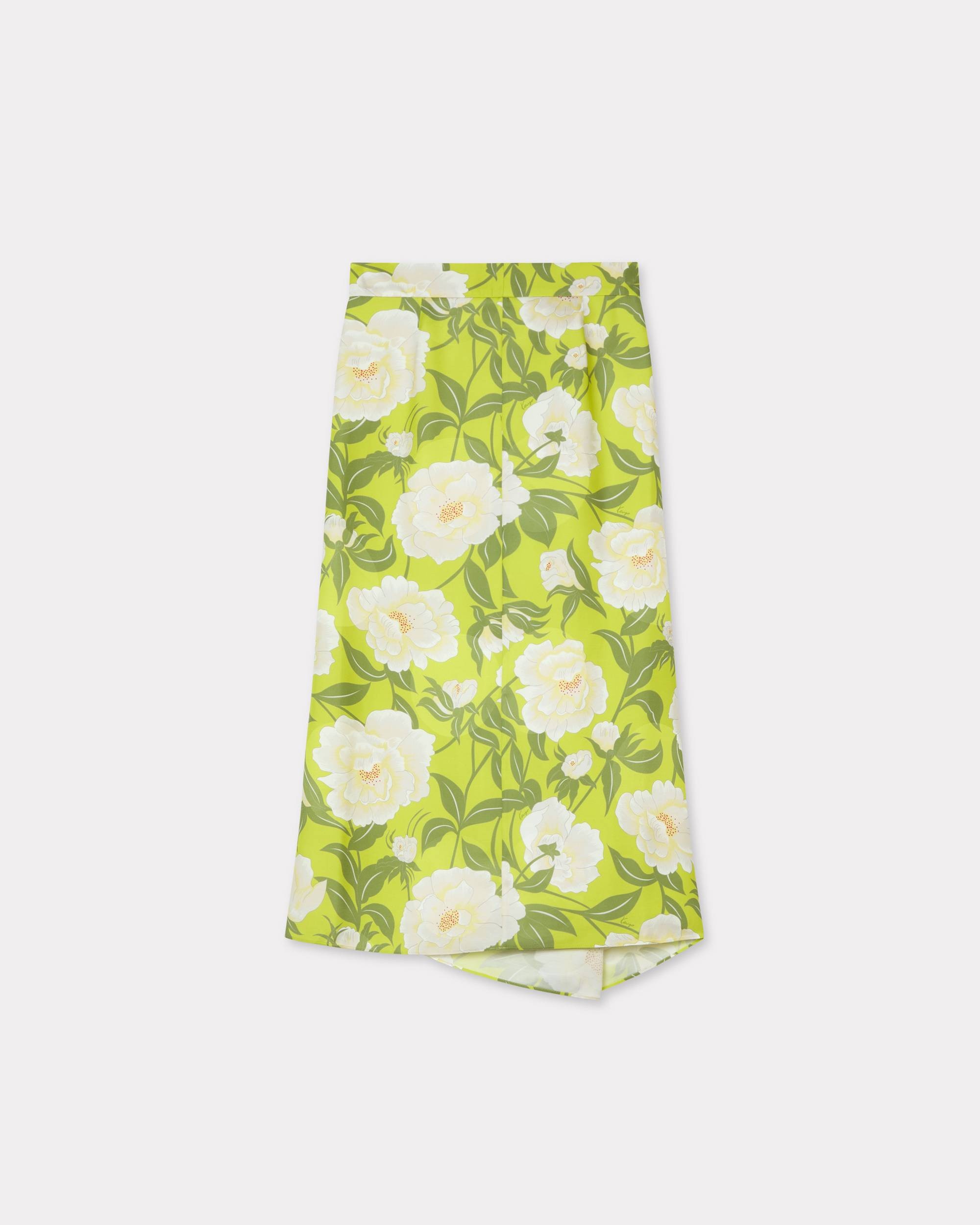 'KENZO Peonies' midi skirt - 2