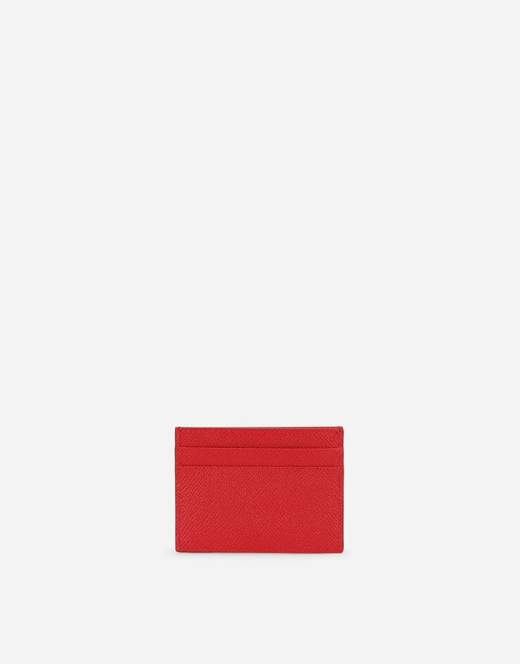 Dauphin calfskin card holder with plate - 3