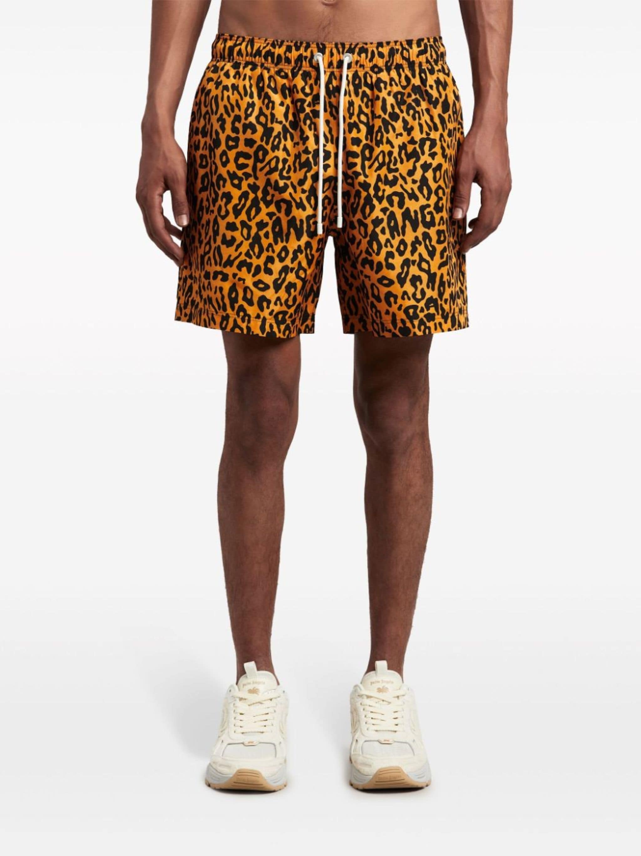 cheetah-print swim shorts - 3