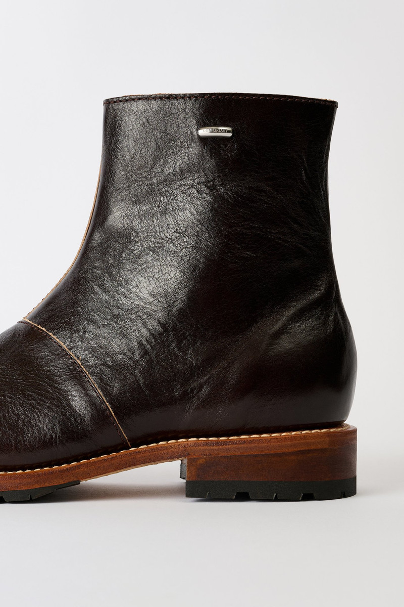 Engine Boot Deep Americano Leather 3
