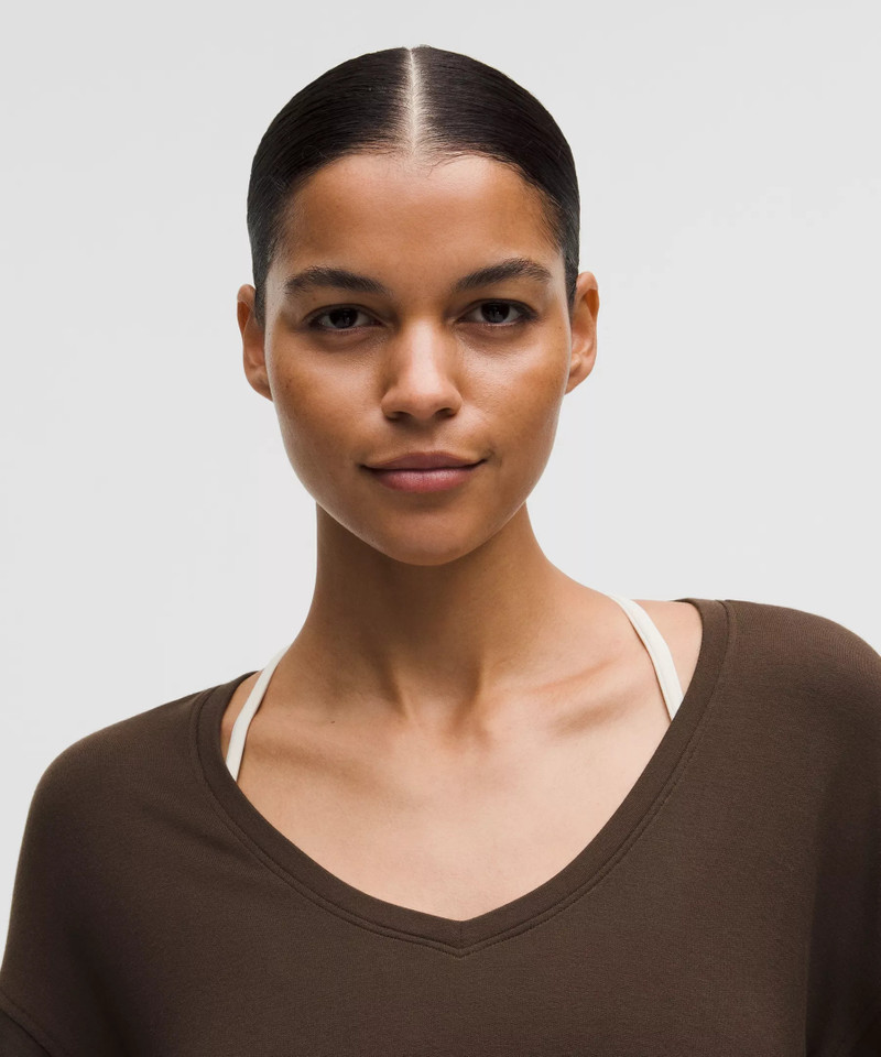 BeCalm V-Neck Bell Sleeve Shirt 4