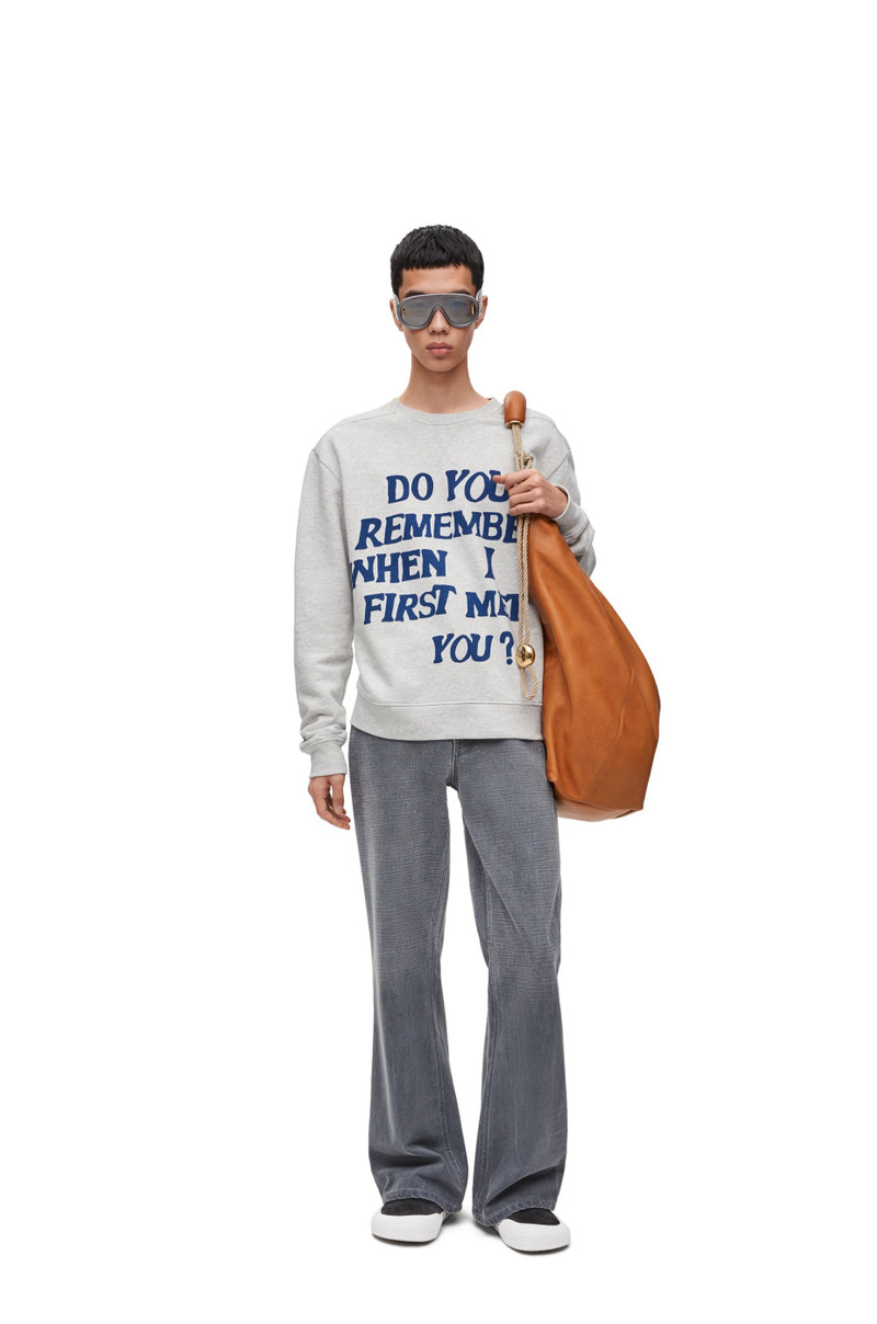 Loewe Regular fit sweatshirt in cotton outlook