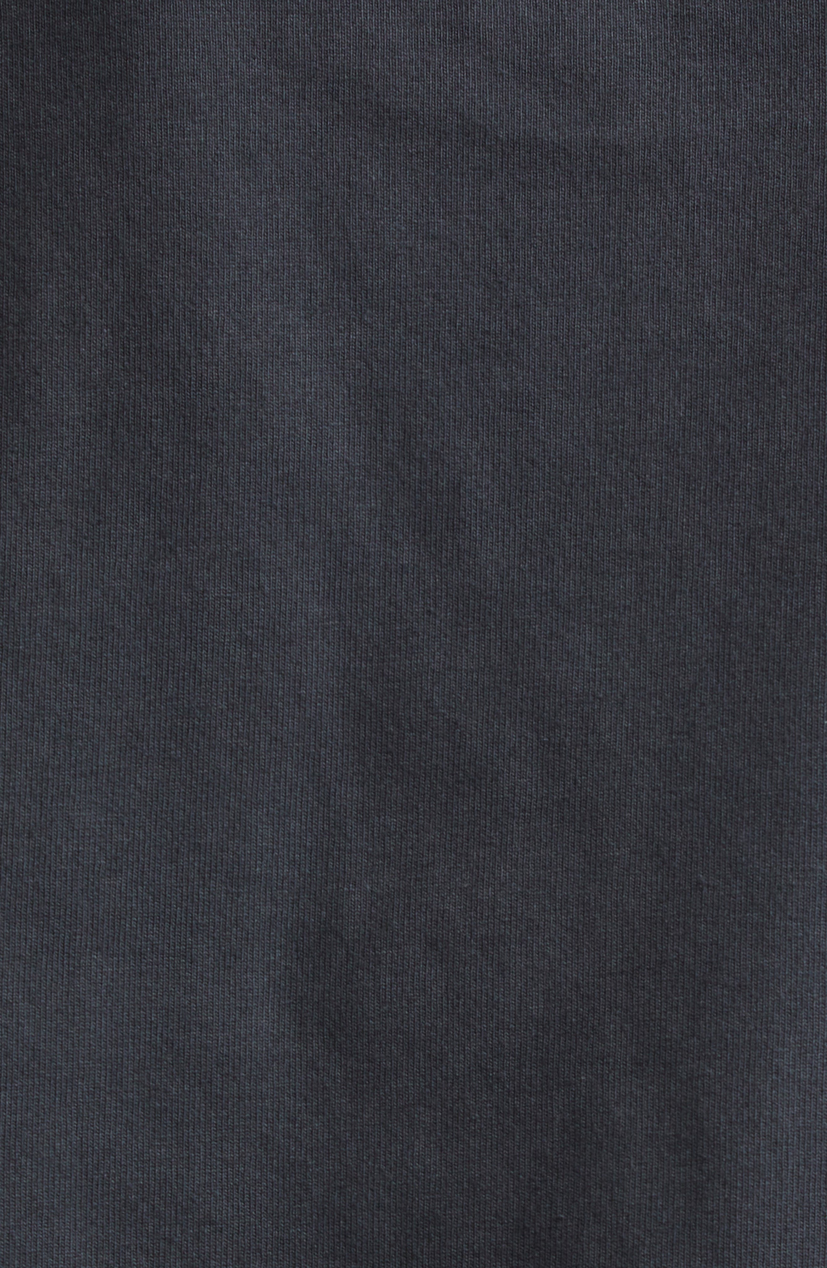 Acne Studios Edie U Stamp Logo Organic Cotton T-Shirt in Black at Nordstrom - 7