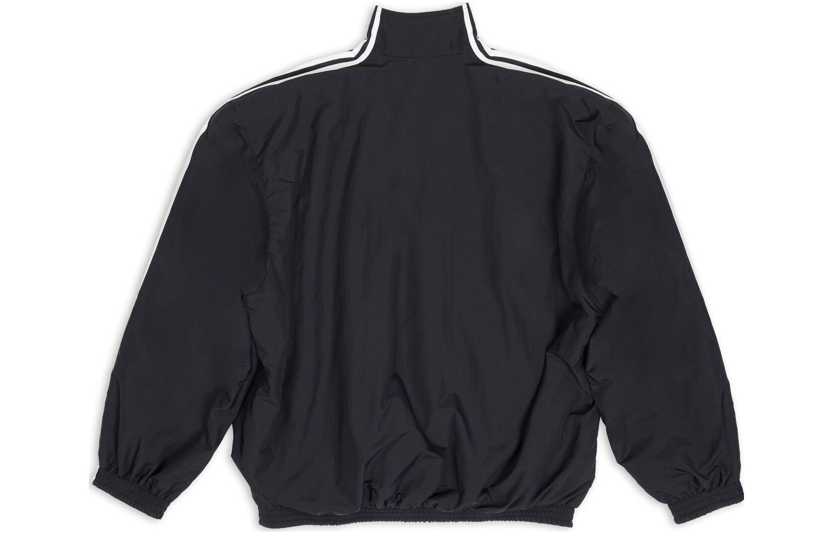 Balenciaga x Adidas Reversible Tracksuit Jacket 'Black Green' 725294TNO793230 - 4