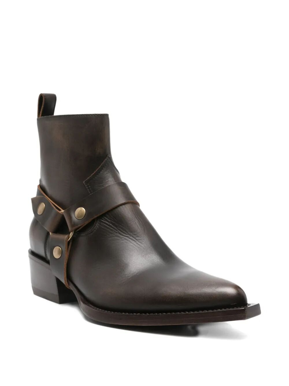 Golden Goose Men "Debbie" Distressed Leather Upper With Removable Accessory Boots - 2