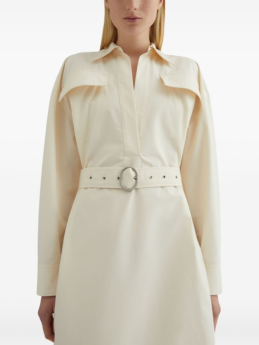 belted dress - 5
