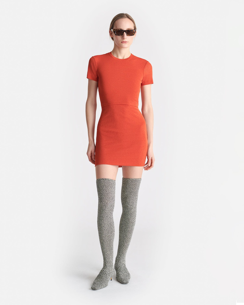 Nanushka Open-Back Mesh-Jersey Mini Dress outlook