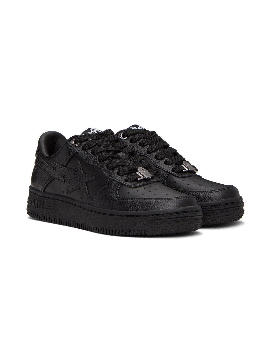 Black STA #6 Sneakers - 4