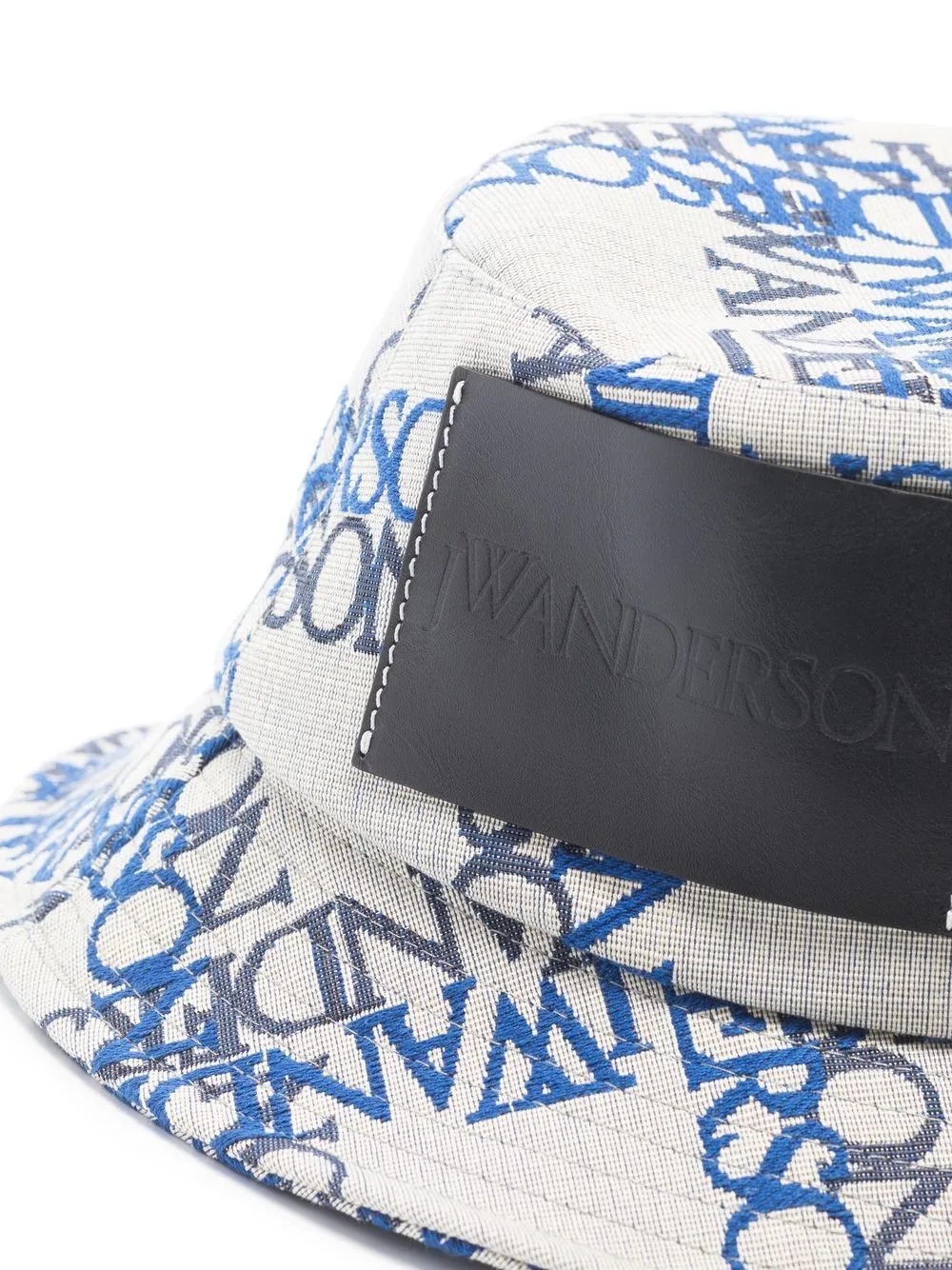 logo-jacquard bucket hat - 5