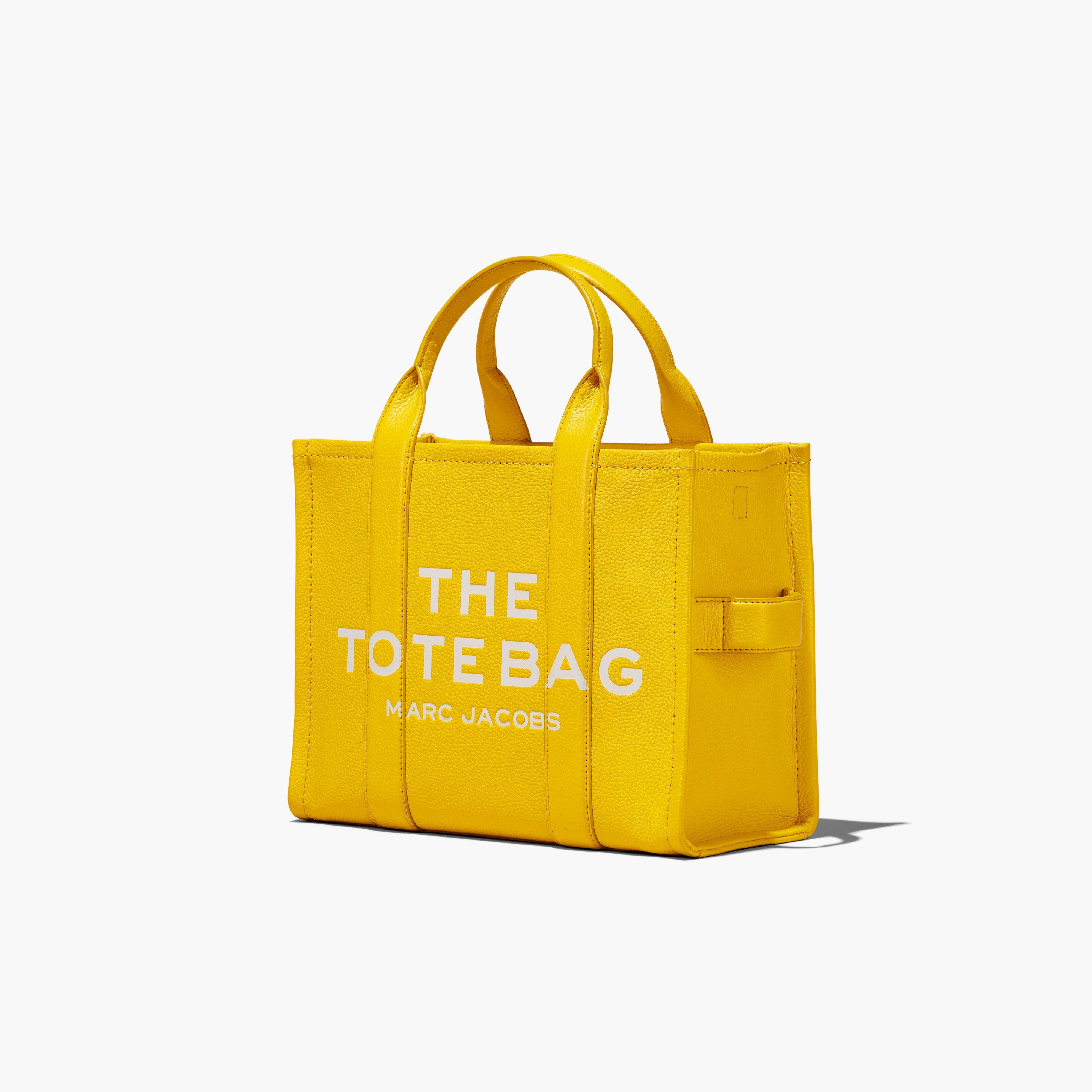 THE LEATHER MEDIUM TOTE BAG - 5