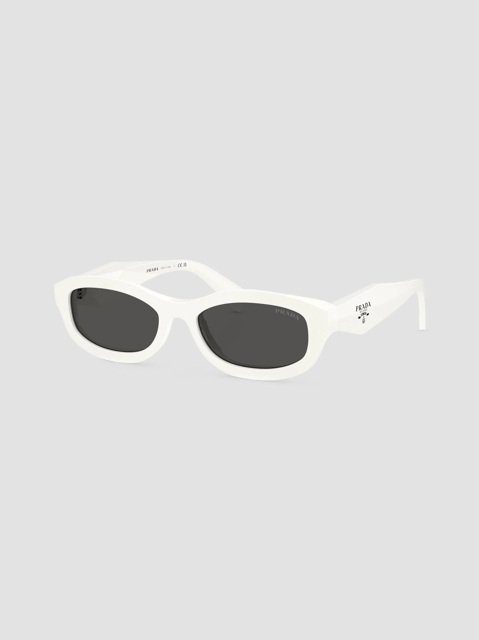 Women's 54MM Pillow Sunglasses - Black White - 1