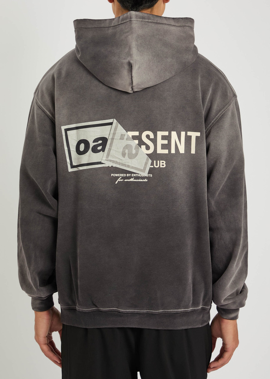 Represent X Oasis Owners Club Hooded Cotton Sweatshirt - 3
