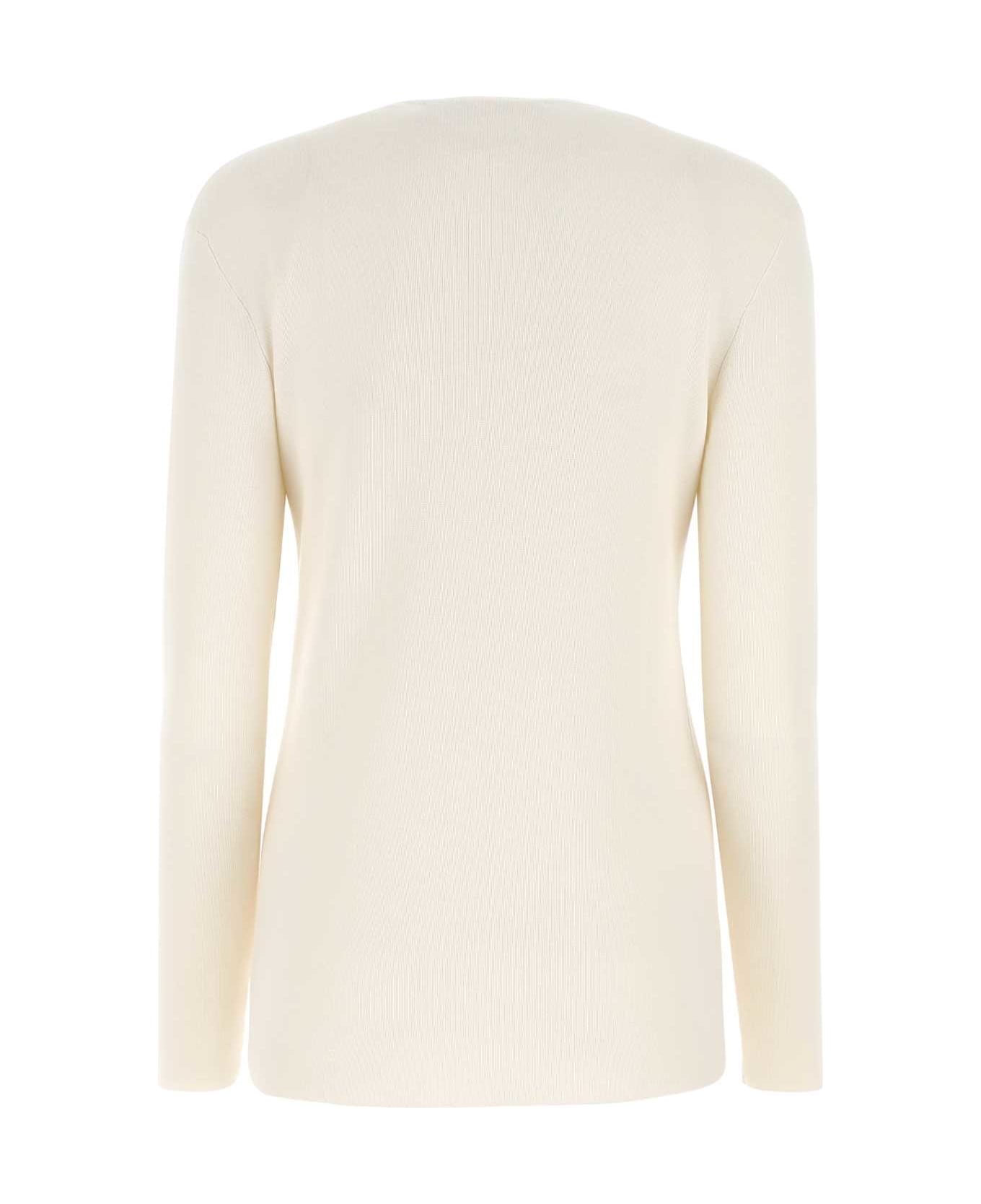 Ivory Cashmere Top - 2