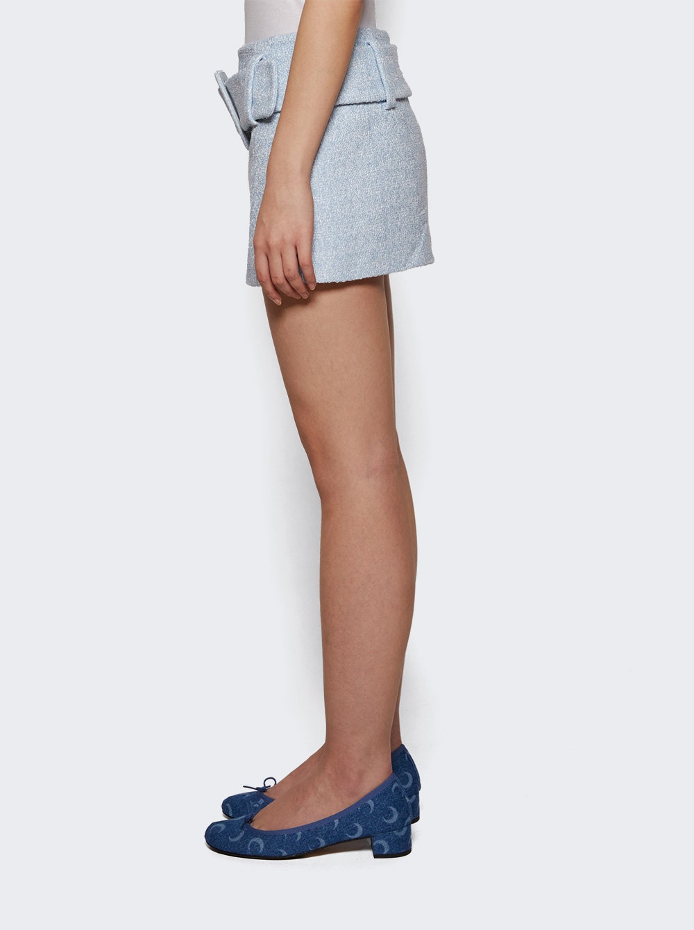 Mini Belted Skirt Skylight Blue - 3