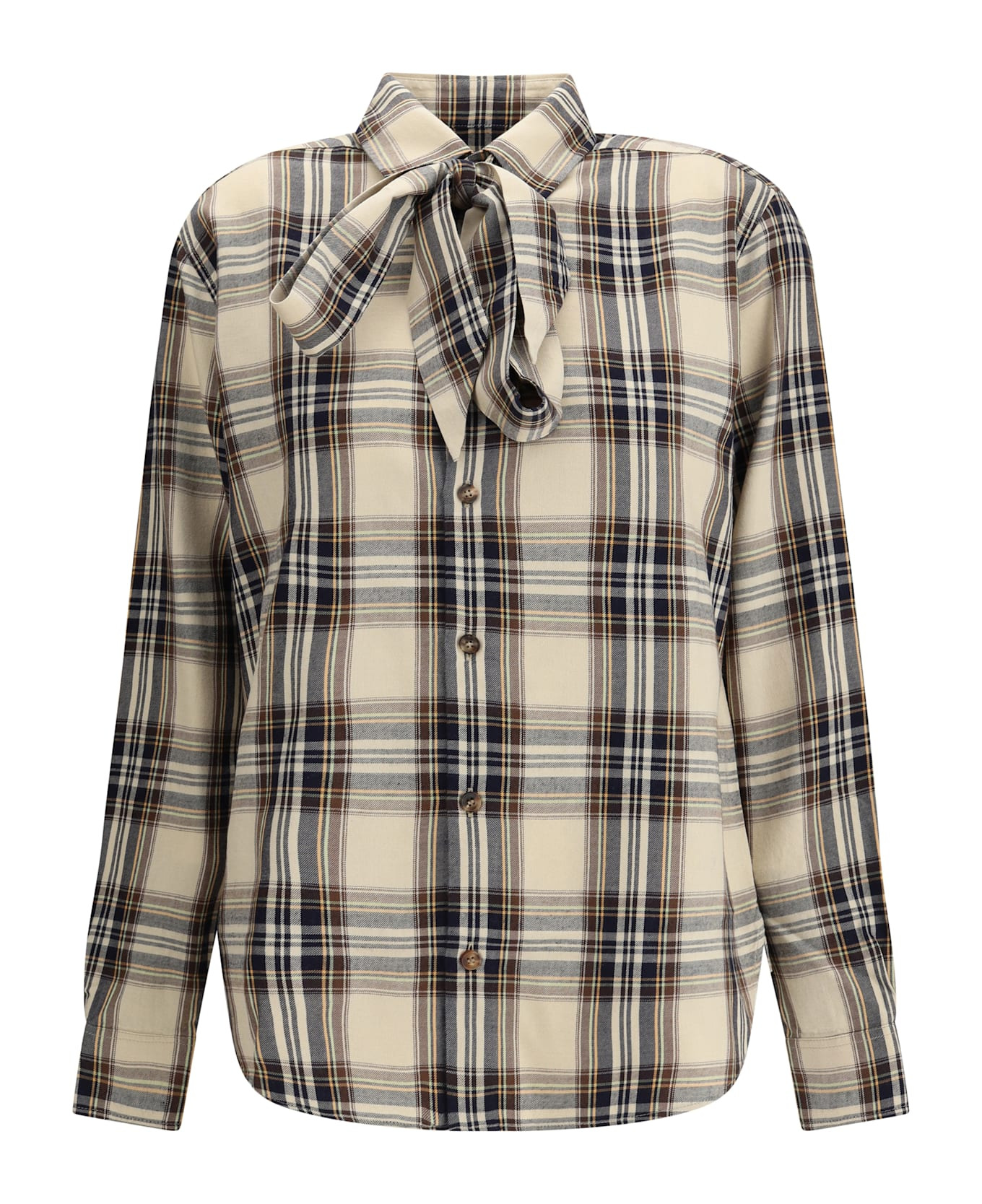 Tartan Lavallière Shirt - 1