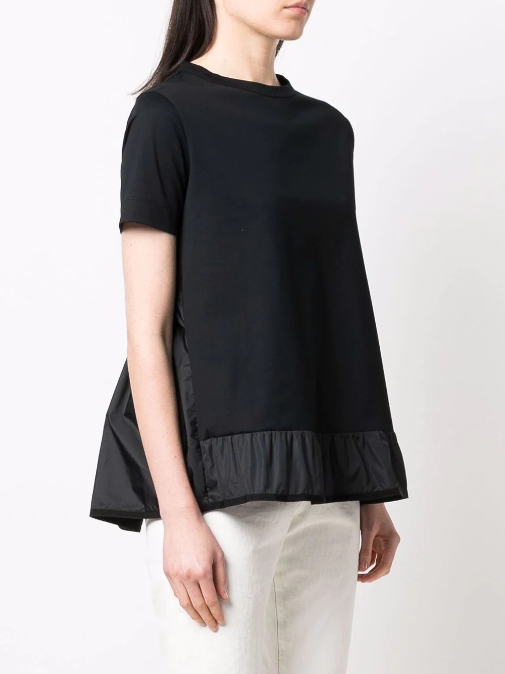 peplum-hem T-shirt - 4