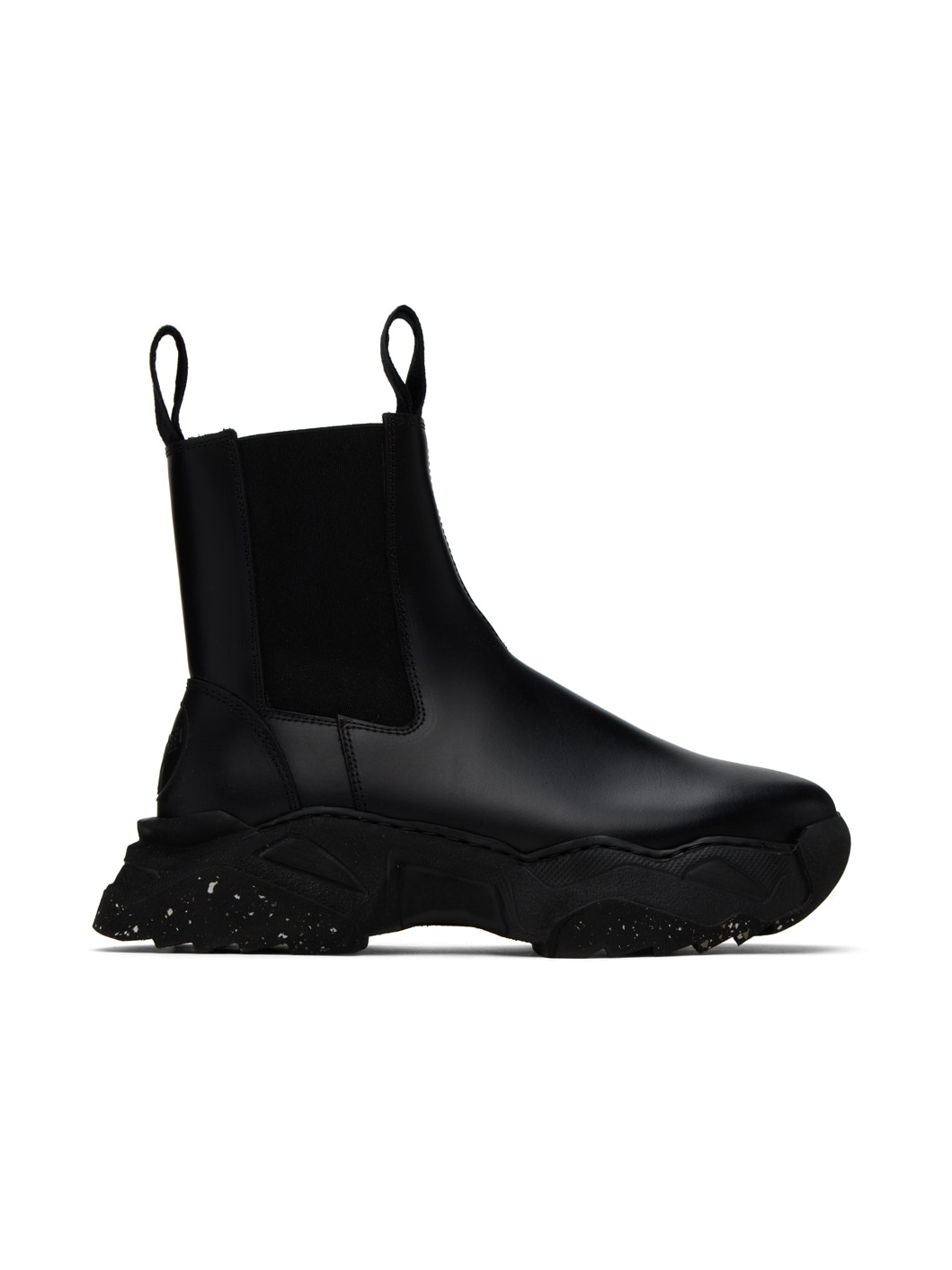 Black Romper Chelsea Boots - 1