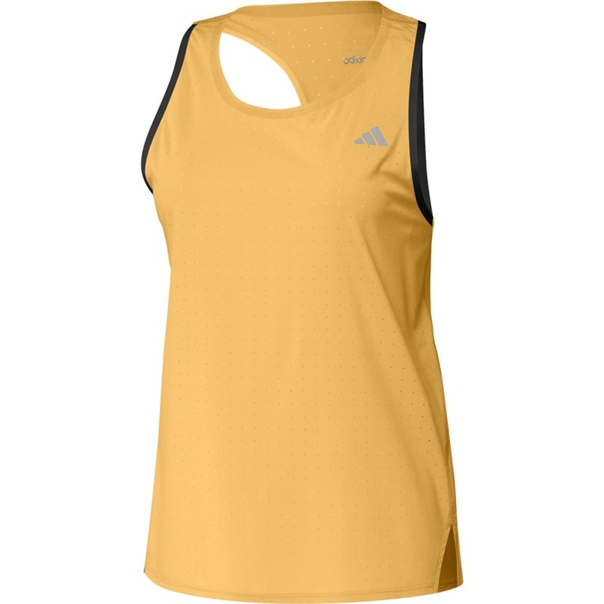 adidas Adizero Running Singlet 'Yellow Black' IW6107 - 1