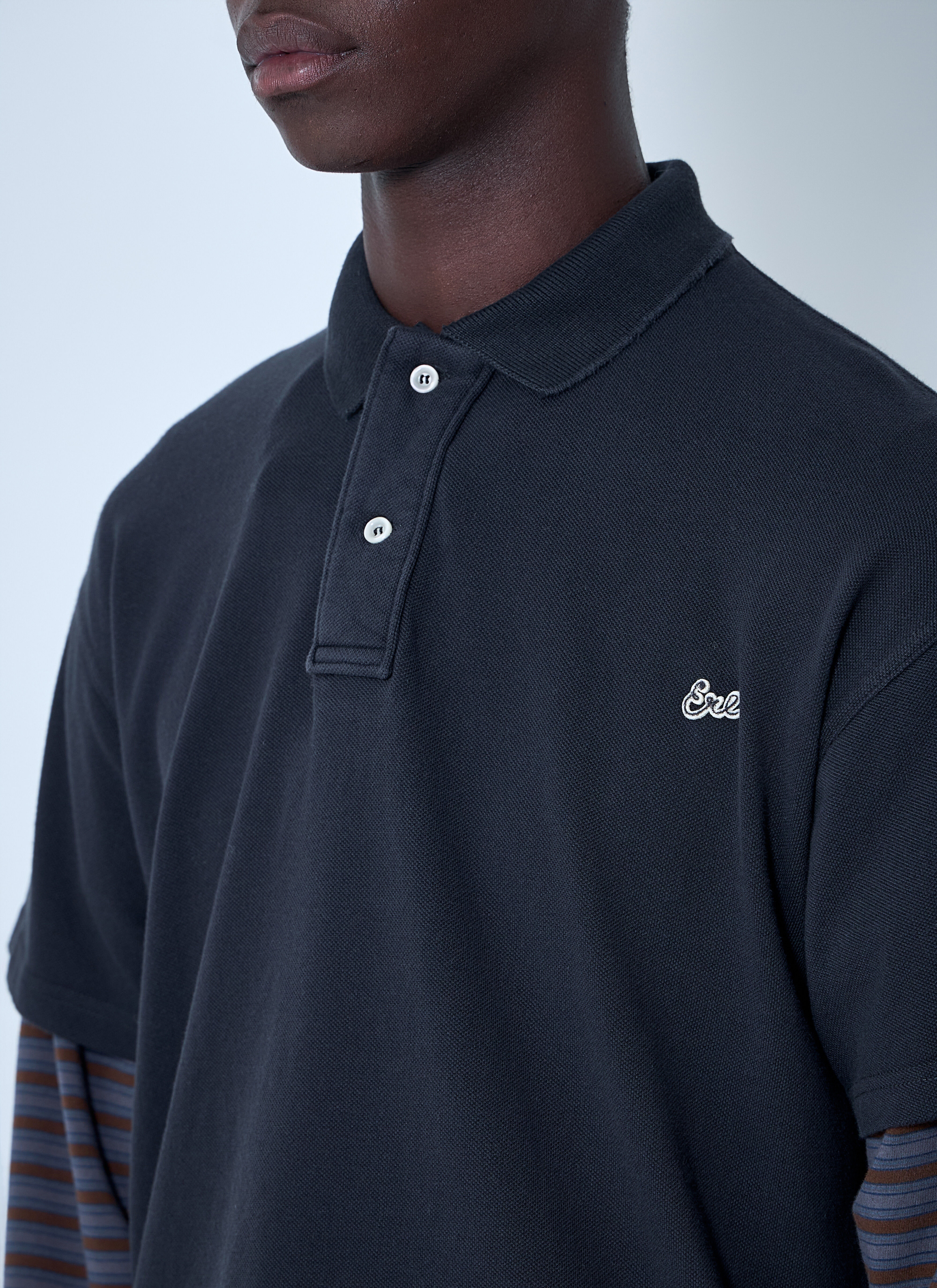 ERL Double Sleeve Polo Shirt | lncc | REVERSIBLE