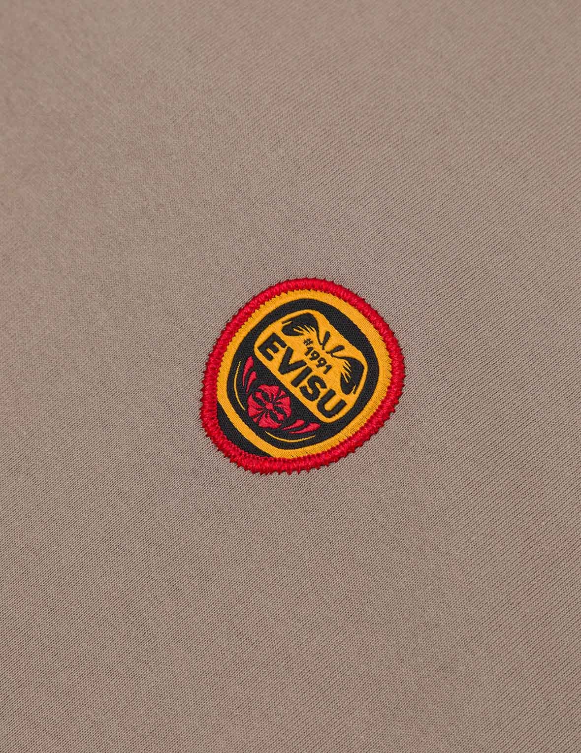 Daruma and Logo Embroidery Relax Fit T-shirt - 5