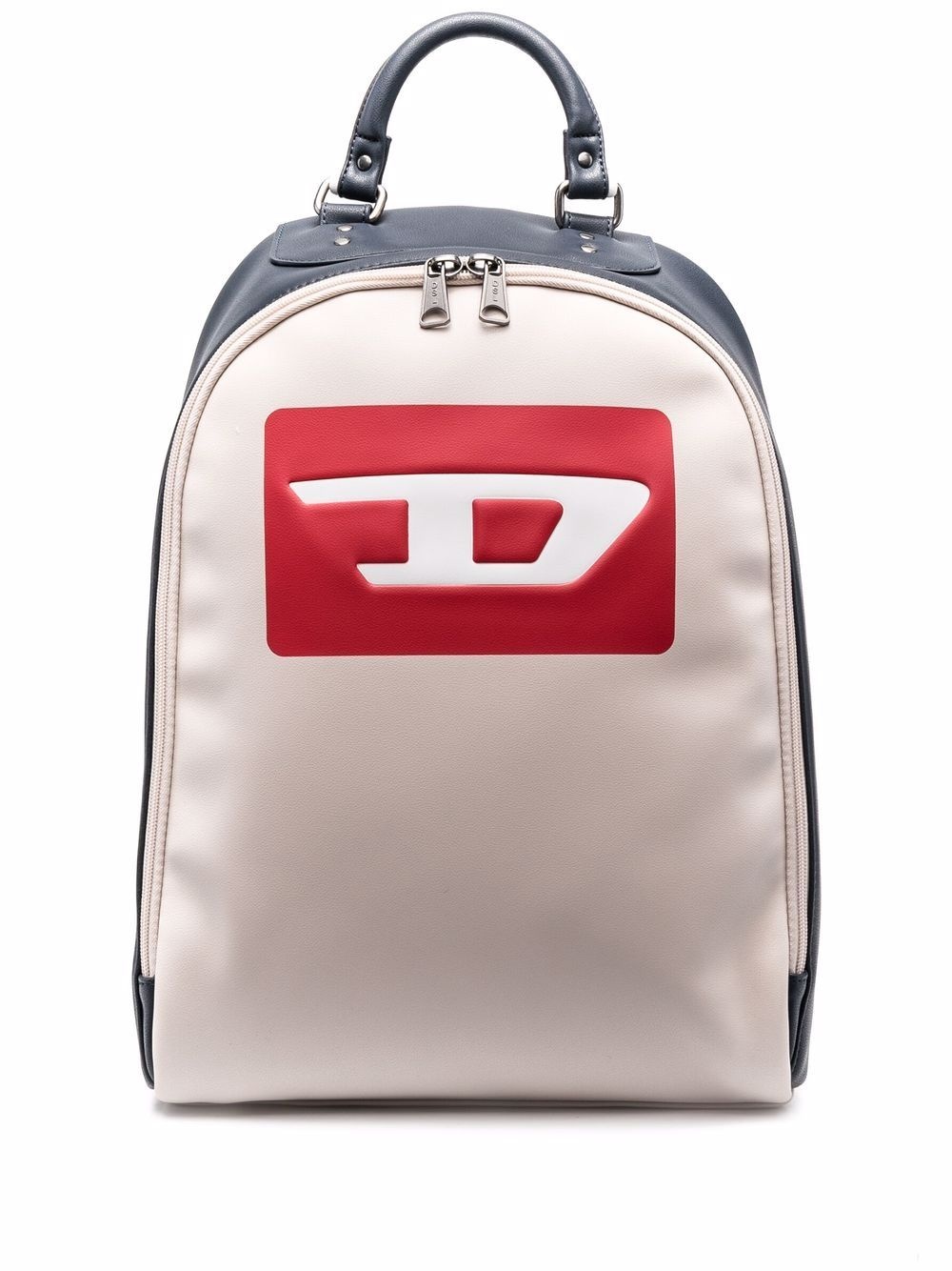 logo-print backpack - 1