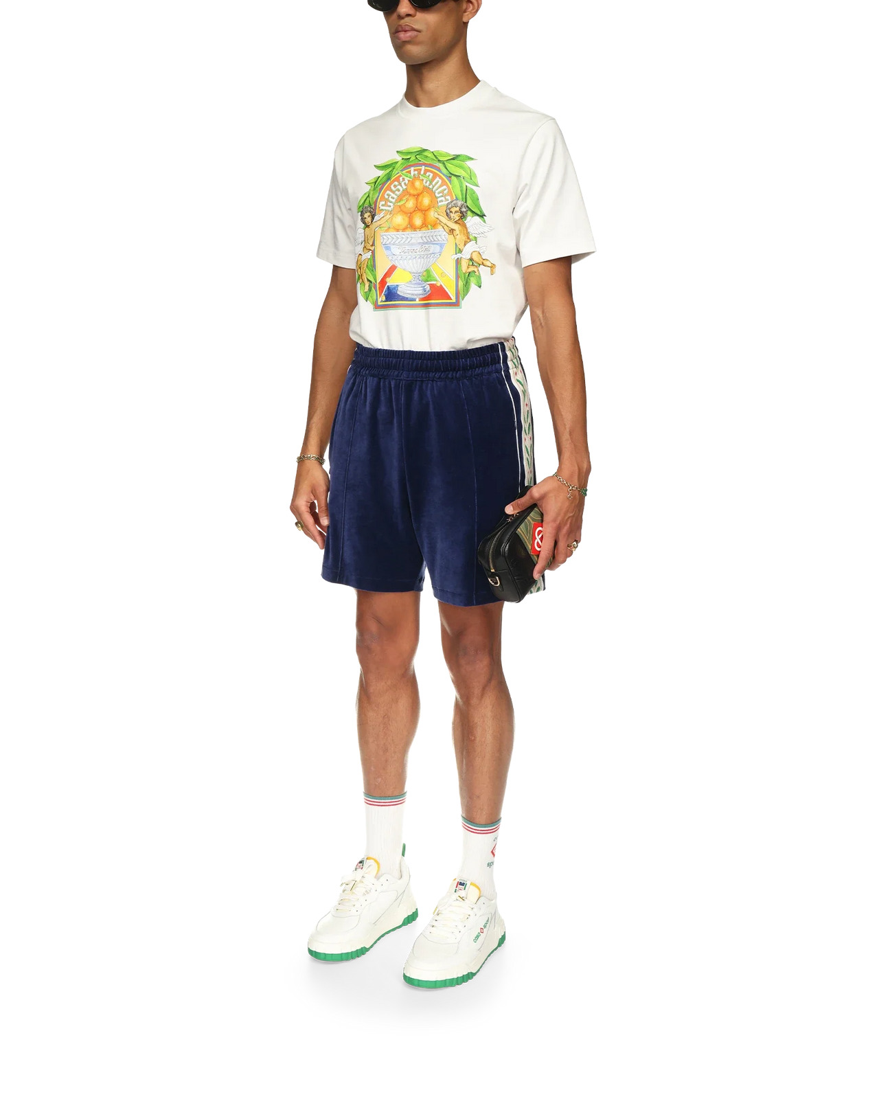 Velour Laurel Shorts | Casablanca Paris - 3