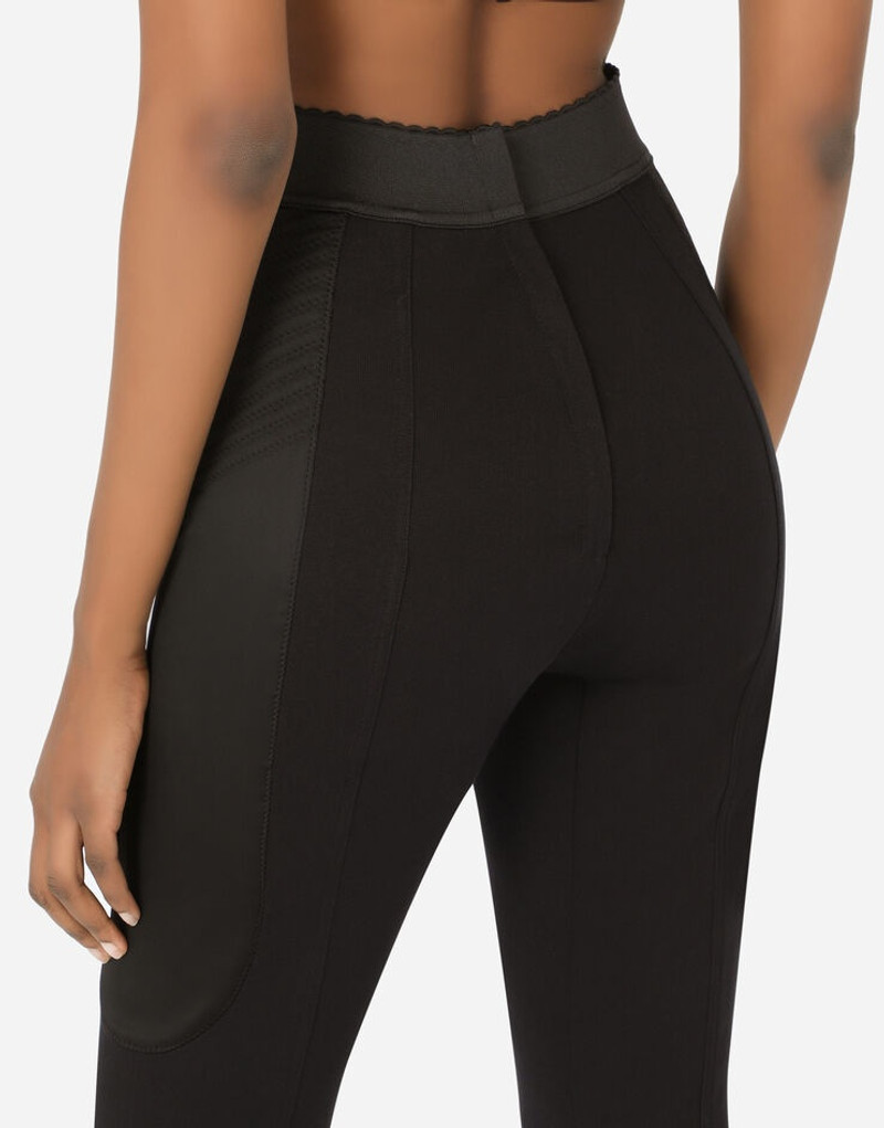 Cotton and satin cycling shorts 5