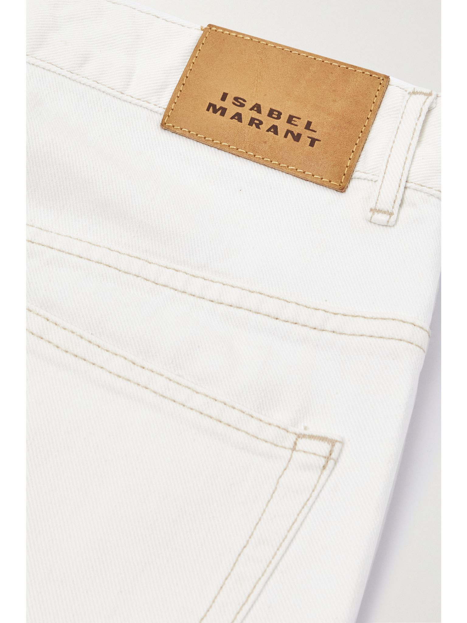 Belvira high-rise flared jeans White - 6