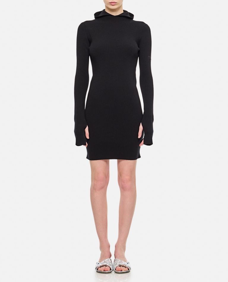 ワンピース FENDI WOOL SILK RIBS MINI DRESS FENDI WOOL SILK RIBS MINI DRESS | biffi | REVERSIBLE