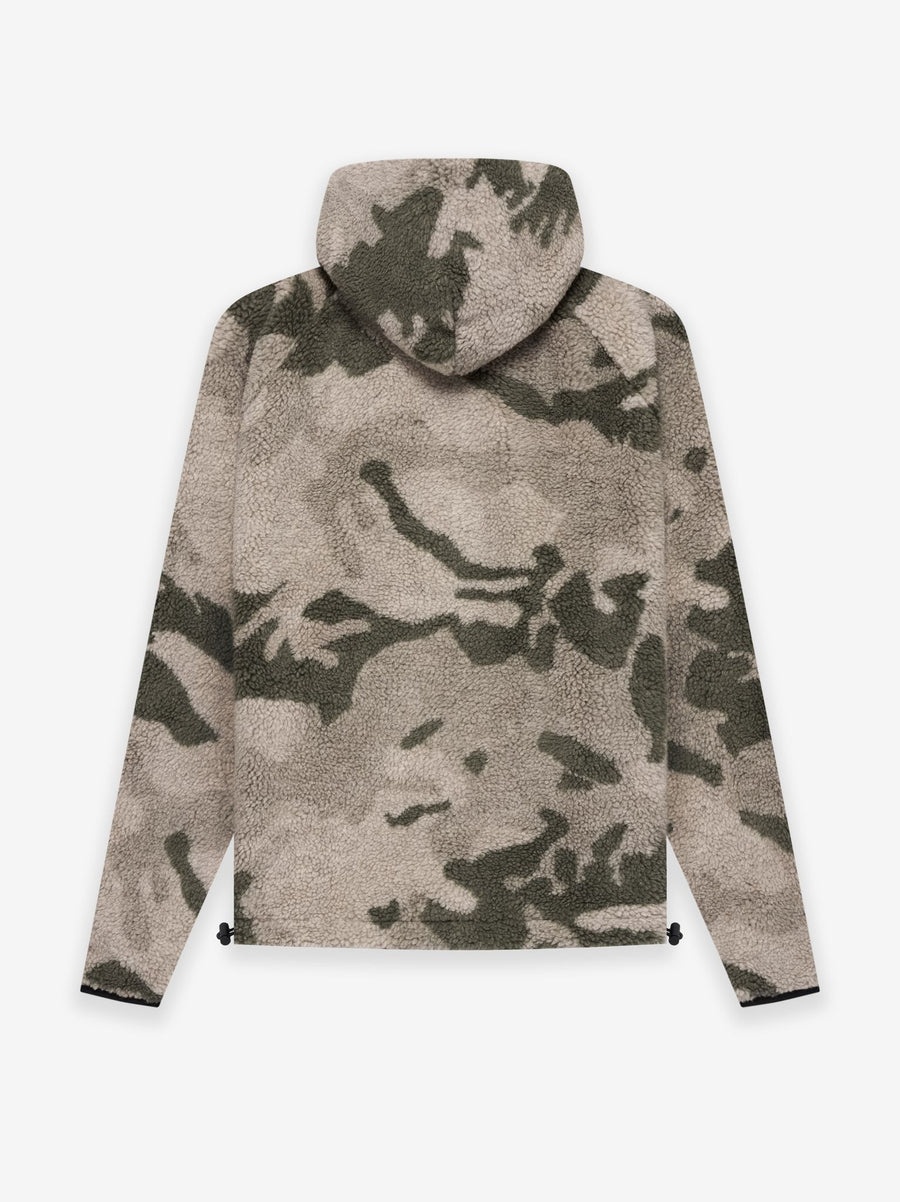 POLAR FLEECE HALF ZIP HOODIE - 2