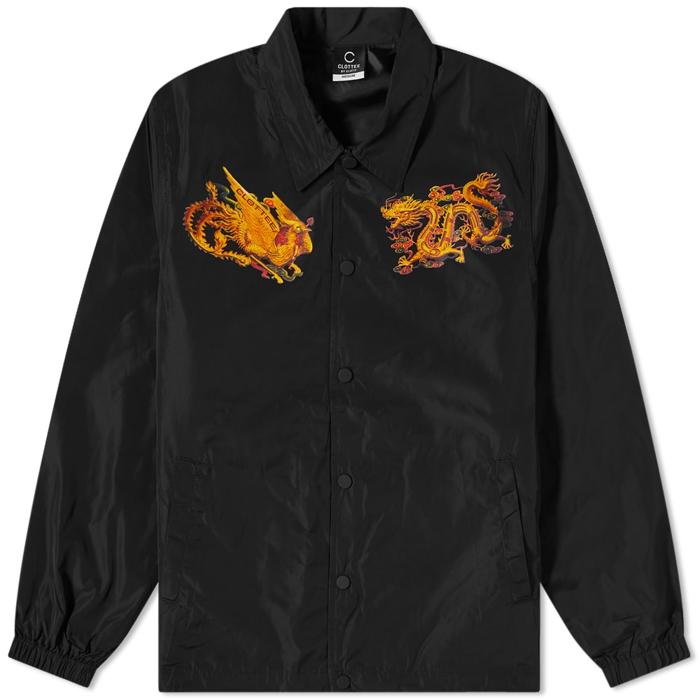 CLOTTEE By CLOT Dragon Phoenix Coach Jacket - 1