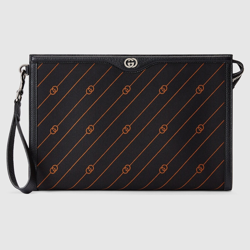 Interlocking G pouch 1
