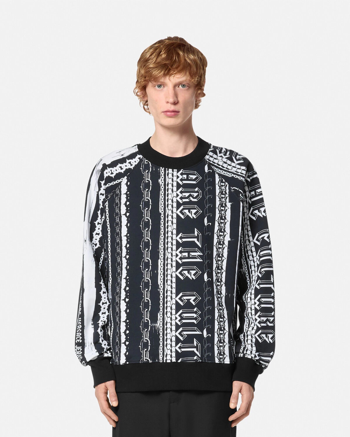 Stripes Relaxed-Fit Sweatshirt - 4