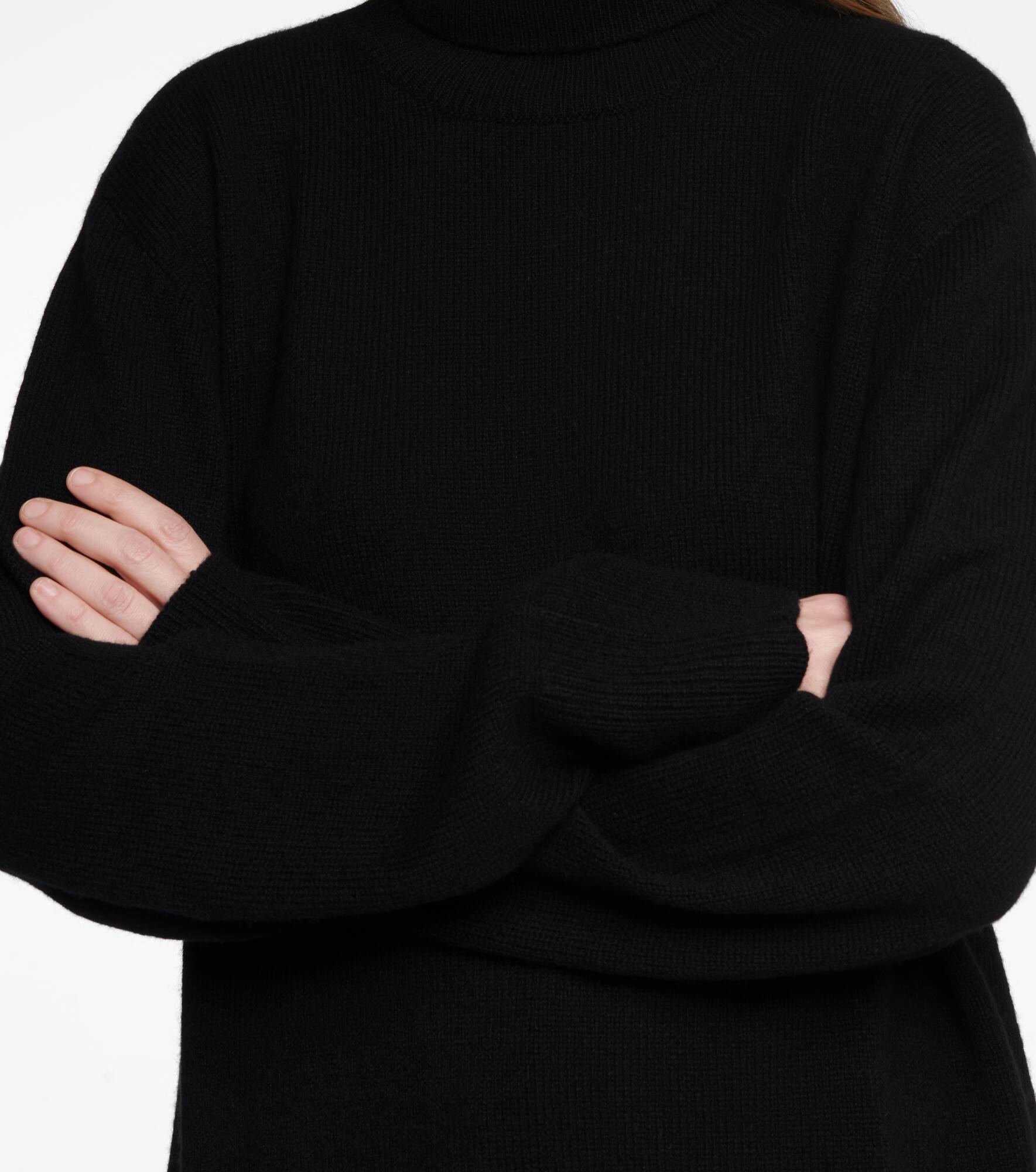 Stepny wool and cashmere turtleneck sweater - 5